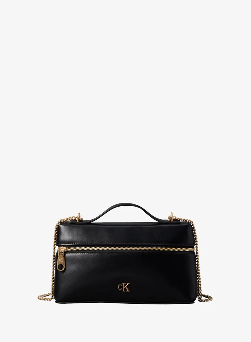 Monogram Hardware Top Handle Vanity Bag